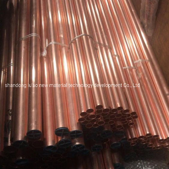 Copper Grade Non-Alloy 2.80-22.23mm Outside Diameter 99.9% Min Cu Roll Core Copper Lwc Capillary Tube