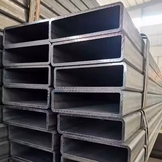 연질탄소 스테인리스강, 알루미늄, 구리, 황동, 인코넬-모넬 합금강으로 제작된 정사각형 및 직사각형 튜브