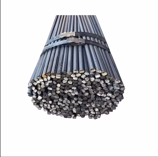 HRB400 HRB500 ASTM A615 Gr60 GB AISI JIS BS DIN 강철 막대/막대 스테인레스 스틸 막대 8m 10m 12m 16m 재고 있음 건설용 강철 보강재 보강용 변형 강철 막대